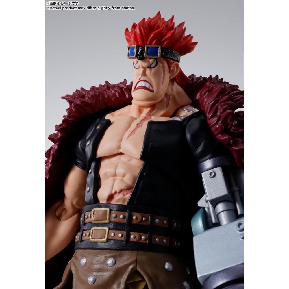 SHFiguarts ONE PIECE Юстас Кид - Рейд Онигасима - Приблизительно. 180 мм подвижная фигурка из окрашенного ПВХ и АБС пластика