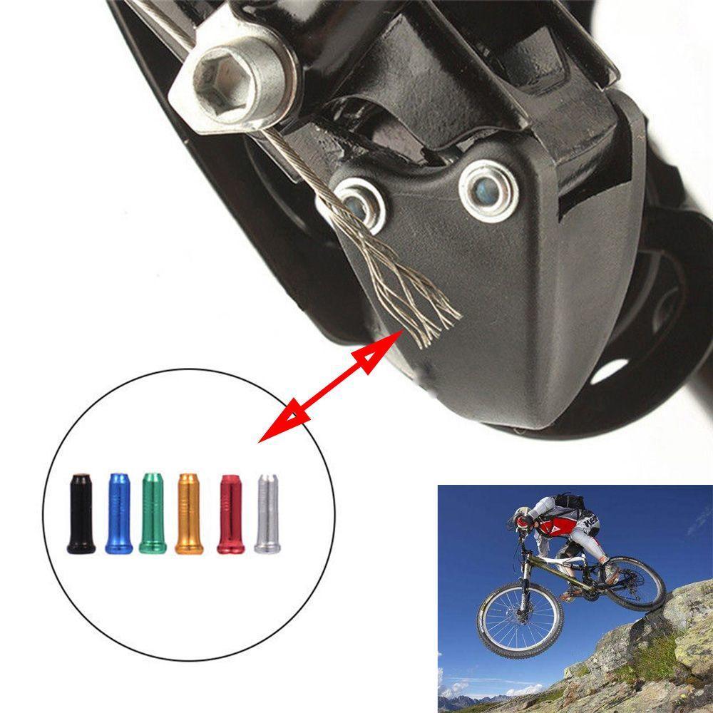 High Quality Bicycle Accessories Cycling Shifter Cable Cover Brake Wire End Cap Aluminum Alloy Bike