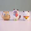 AAGWW Фигурки кошек Капсульная игрушка Гачапон Игрушка-персонаж Милый подарок Бездомный Набор из 6 штук, Игрушка, Набор, Декоративный, Фигурка, (Бродячий кот)