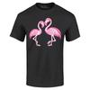 Pink Flamingo Skeletons T-shirt Halloween Summerween Shirt