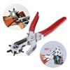 Professional Leather Punch Tool For Belts Watch Straps Handbag Multi Function Pliers