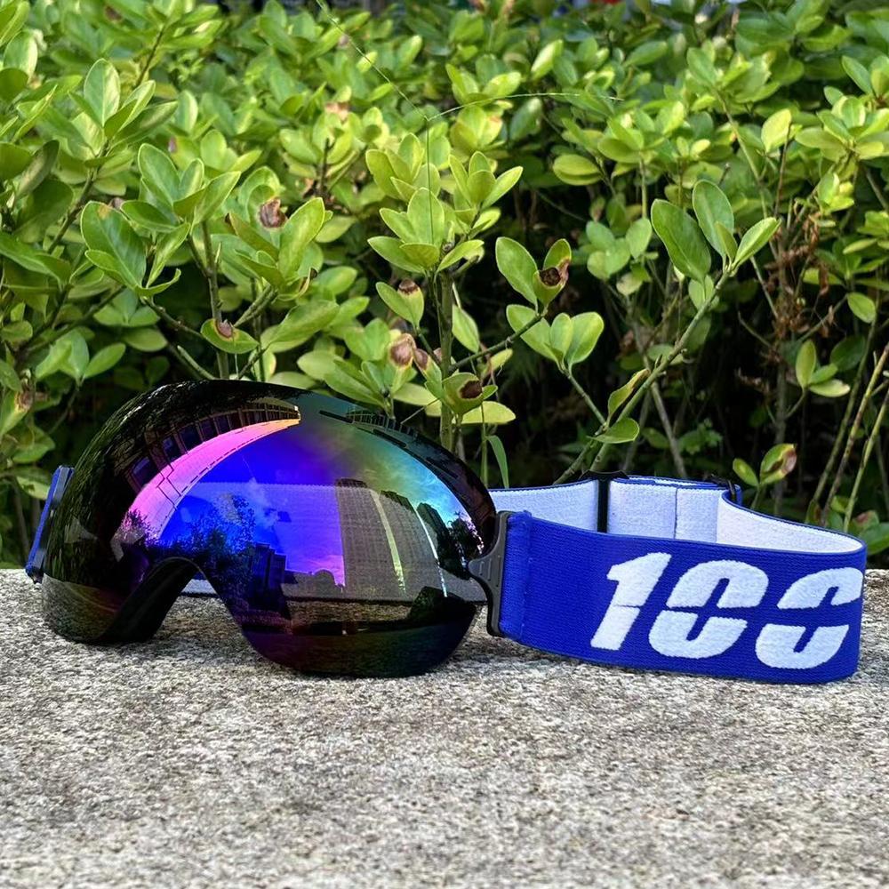 Lightweight Professional Ski Goggles Men UV400 Adult Anti-fog 100 Snowboard Skiing Glasses Women Ultra-light Winter Snow Eyewear