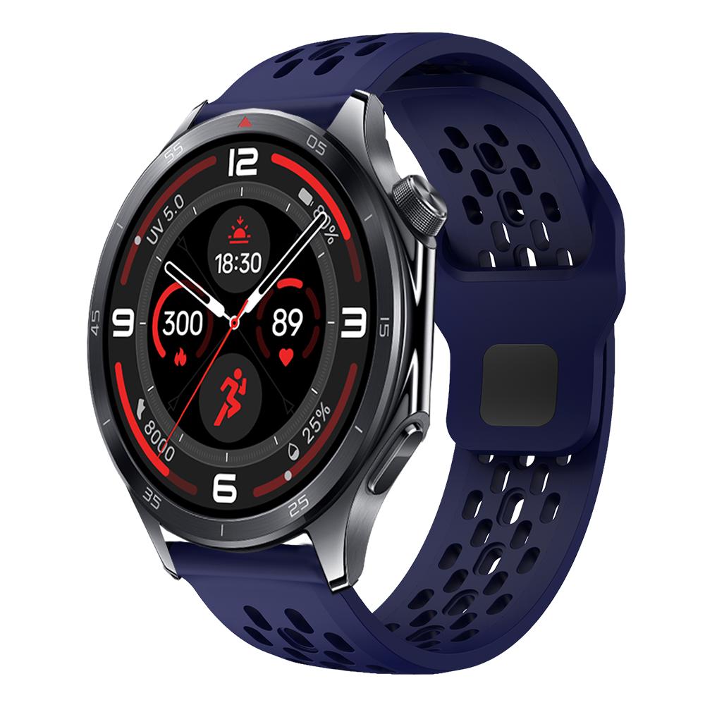 Ремешок для OnePlus Watch 2 3 2R 22 мм Ремешок с обратной застежкой для OnePlus Watch 3 2 2R 22 мм Мужской Женский Силиконовый Запасной Наручный
