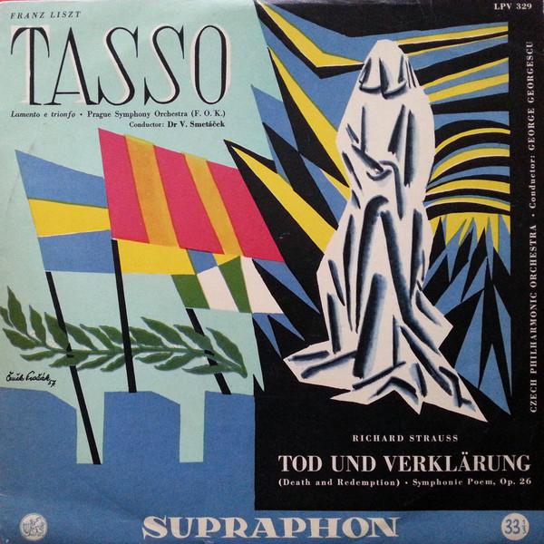 LP Record FRANZ LISZT RICHARD STRAUSS Tasso Tod und Verklaerung LPV329 Supraphon Czechoslov Classical Used