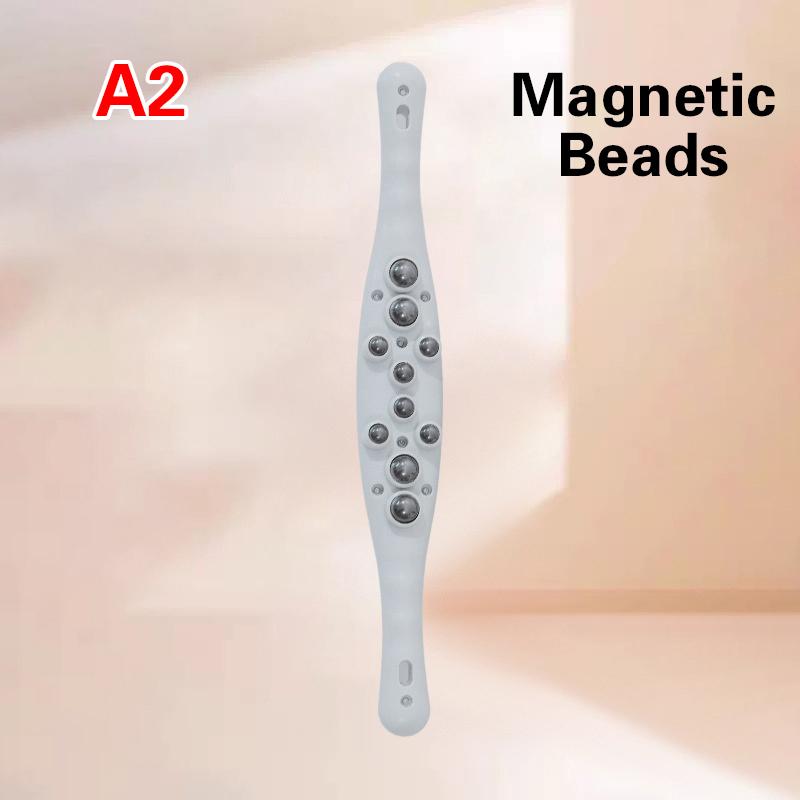 Массажный роликовый стержень Массаж всего тела по меридианам Терапия дренирования крови Магнитная бусина Стальная бусина Роликовая палочка