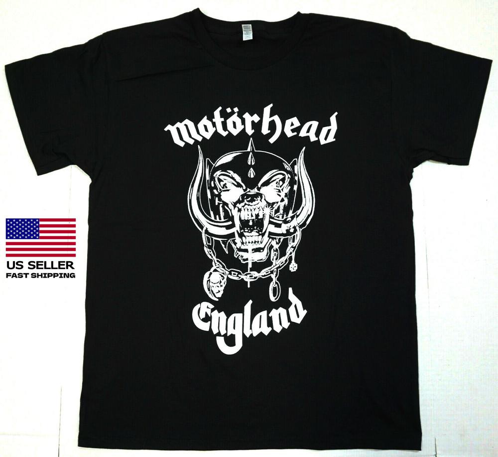 Новая одежда Motorhead Унисекс Все Все Размеры Унисекс Футболка
