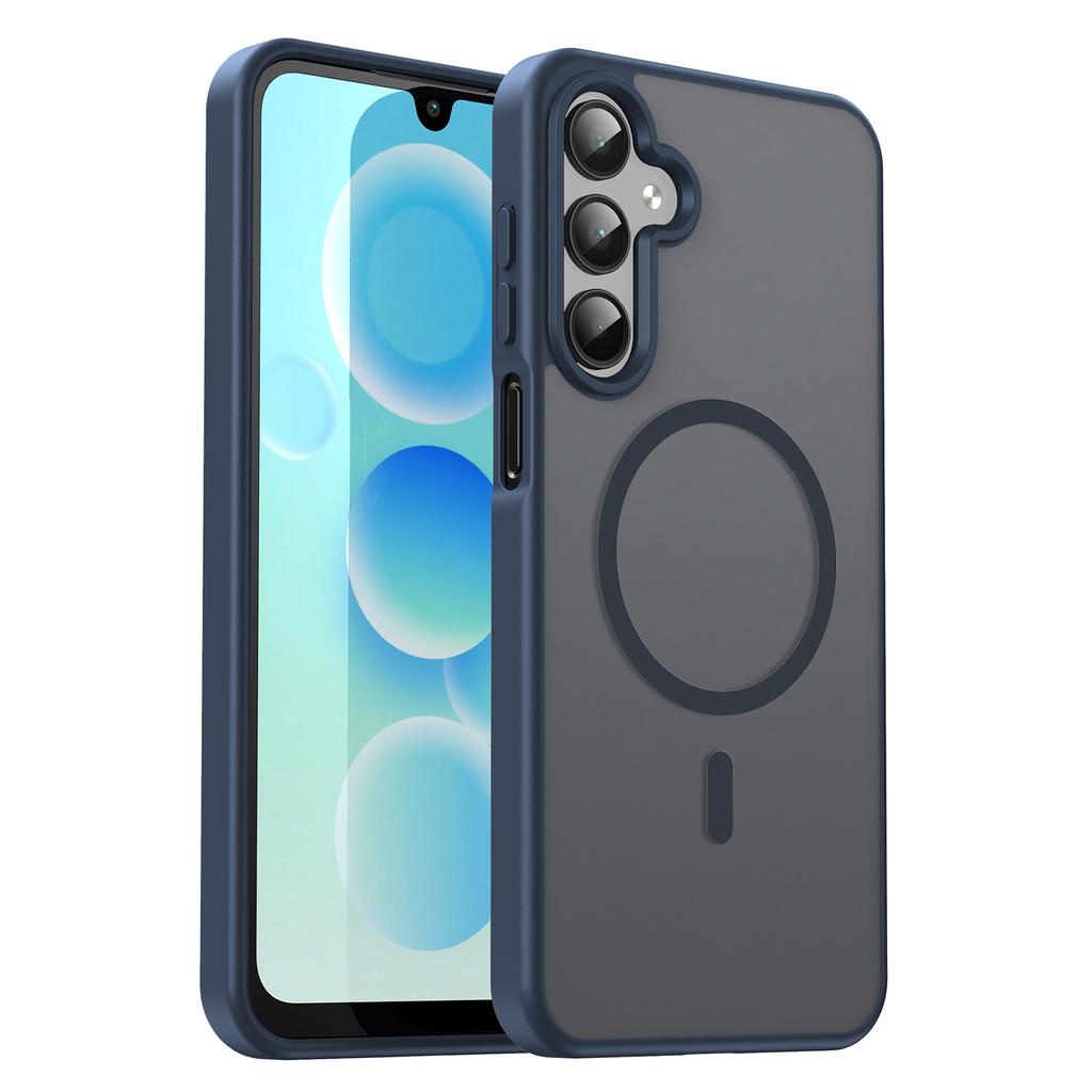 Samsung Galaxy A55 Phone Case, Magnetic Shockproof Matte Phone Cover for Samsung Galaxy A55