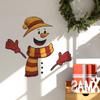 Cartoon Patchwork Christmas Snowman Kitchen Dining Room Home Decoration Wall Stickers
