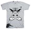 Футболки в тон Retro 12 Wolf Grey AJ12 - Sneaker Tee с raging face