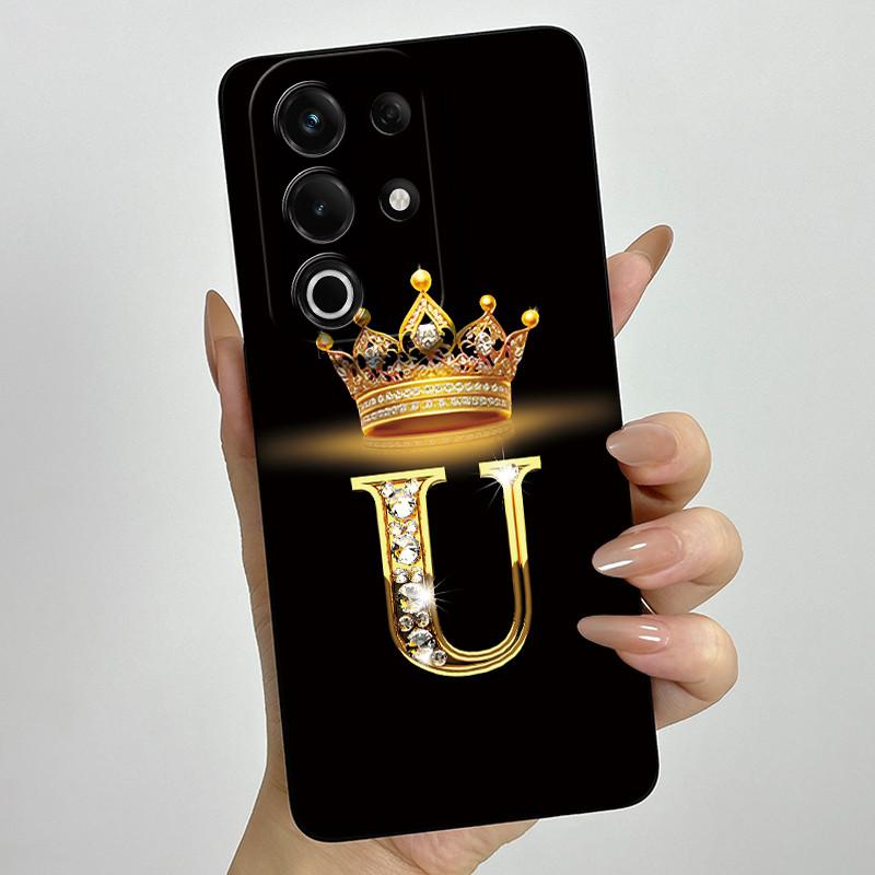 Чехол для itel S25 Ultra S686LN Роскошные Буквы Короны Матовый Мягкий Силикон Защитная Задняя Крышка для ItelS25 S 25 Ultra 5G Fundas