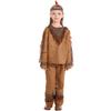 Boys Halloween Costume Native American Chief Role Play Outfit Kids Stage Performance Clothing