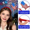 1/15 шт., повязка на голову для вечеринки, повязка на голову с американским флагом, День памяти, День независимости, 4 июля, головной убор, аксессуар для патриотической вечеринки