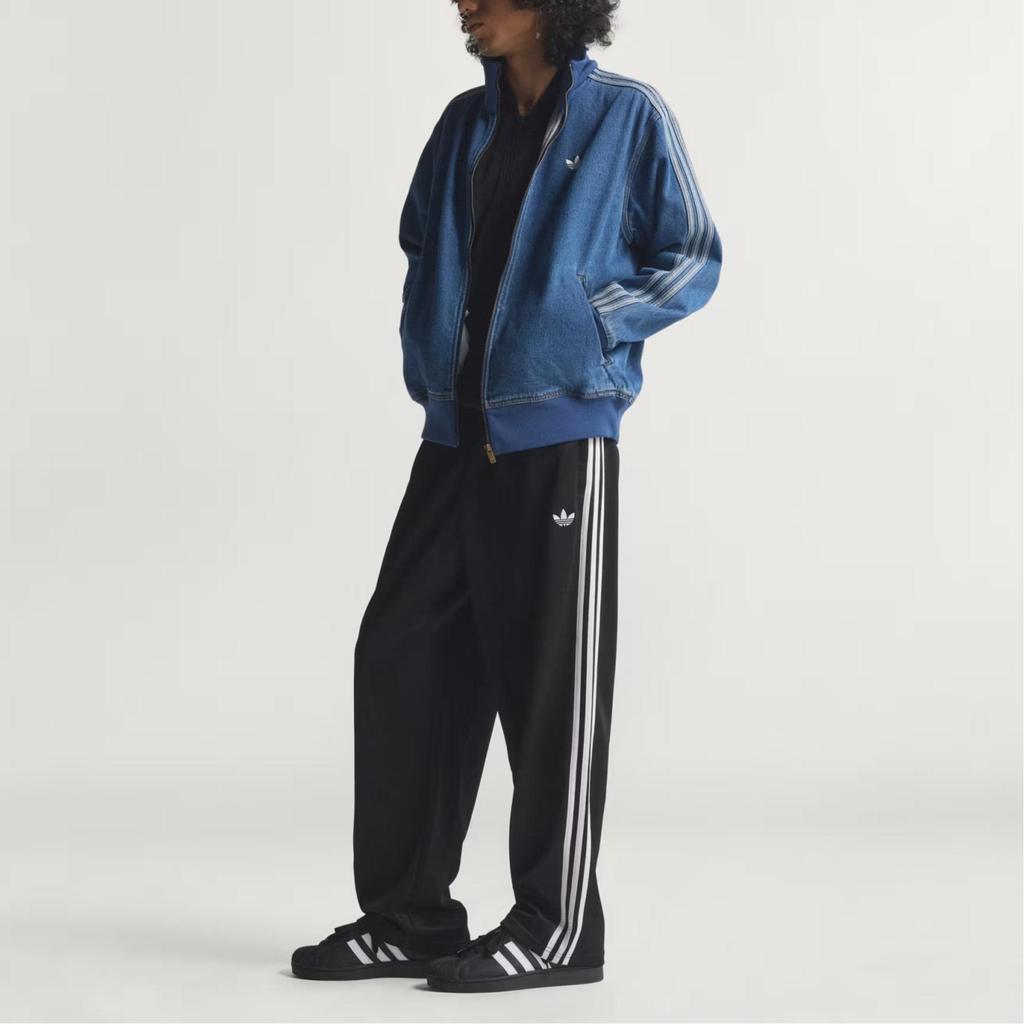 adidas Originals Adicolor Firebird Джинсовая куртка Синий деним Мужская KD1517