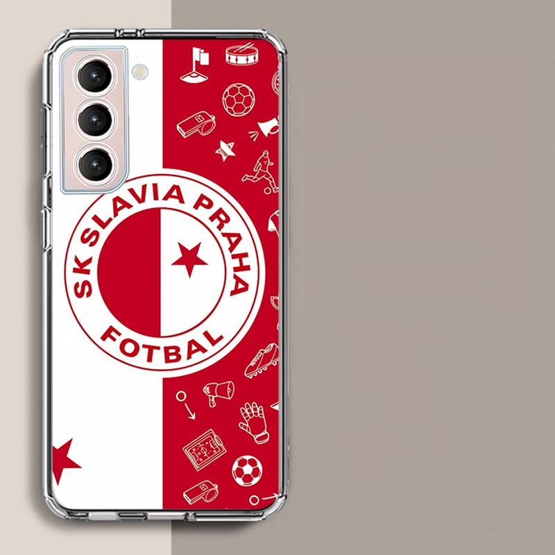 Sk Slavia Praha Czech Republic Phone Case For Galaxy A14 A24 A34 A54 Samsung A02S A12 A22 A32 A42 A52 A72 A13 A33 A53 5G A03 A03