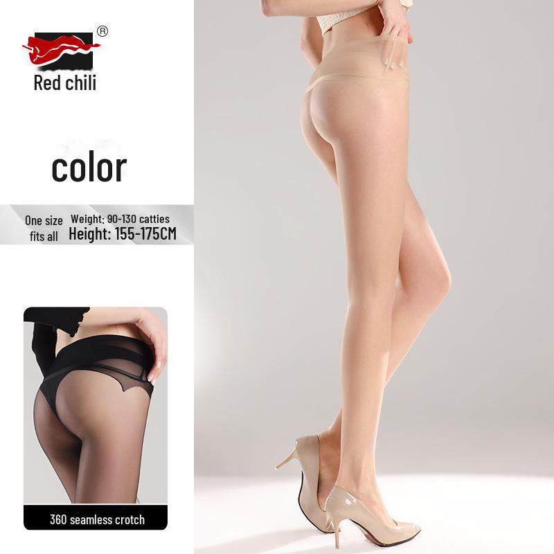 Бесшовные невидимые колготки Red Pepper 360 с вырезом и произвольным вырезом снизу