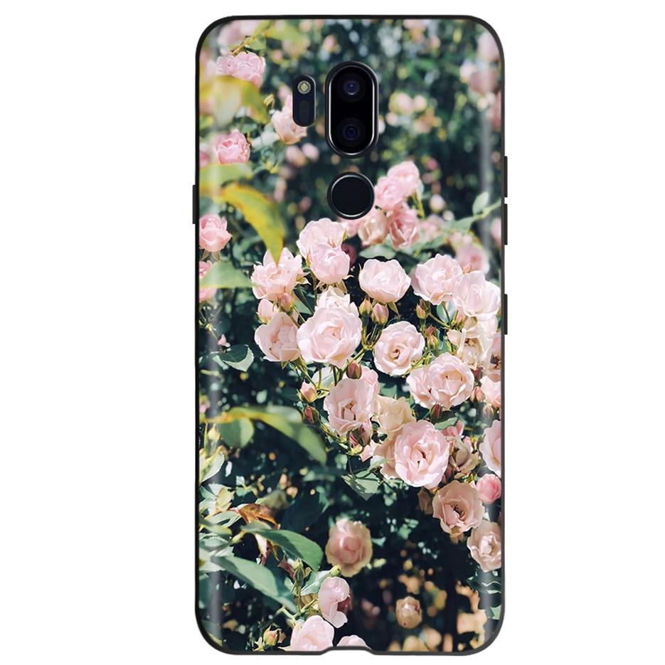 Для LG G7 ThinQ Чехол G710 LM-G710 Милый Кот Бабочка Ударопрочный Мягкий Силиконовый Чехол для Телефона Для LG G7 ThinQ Задняя Крышка 6.53'' Coque
