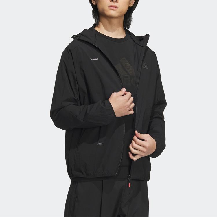 adidas Tech LW Woven Jackets 'Black' Men's IA8135