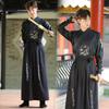 Men's Clothing Hanfu Martial Arts Style Chivalrous Handsome Men's Suit