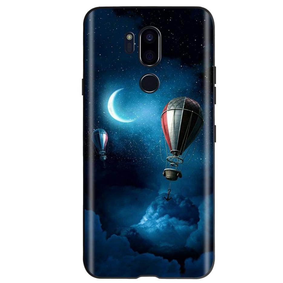 Для LG G7 ThinQ Чехол G710 LM-G710 Милый Кот Бабочка Ударопрочный Мягкий Силиконовый Чехол для Телефона Для LG G7 ThinQ Задняя Крышка 6.53'' Coque