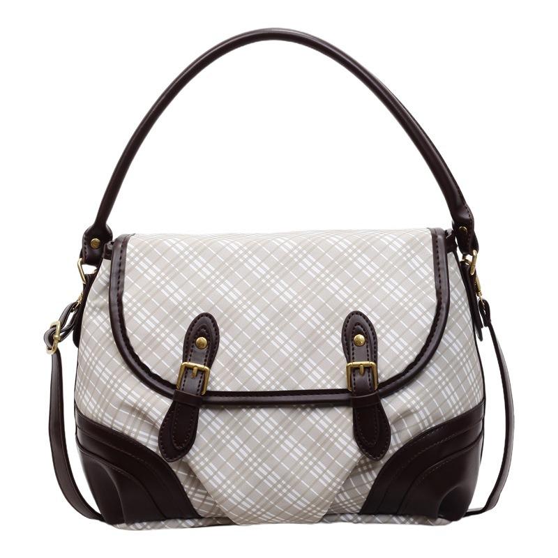 Простая сумка-тоут нишевая мода портативная на плечо для поездок большая вместимость новая сумка через плечо сумка-тоут