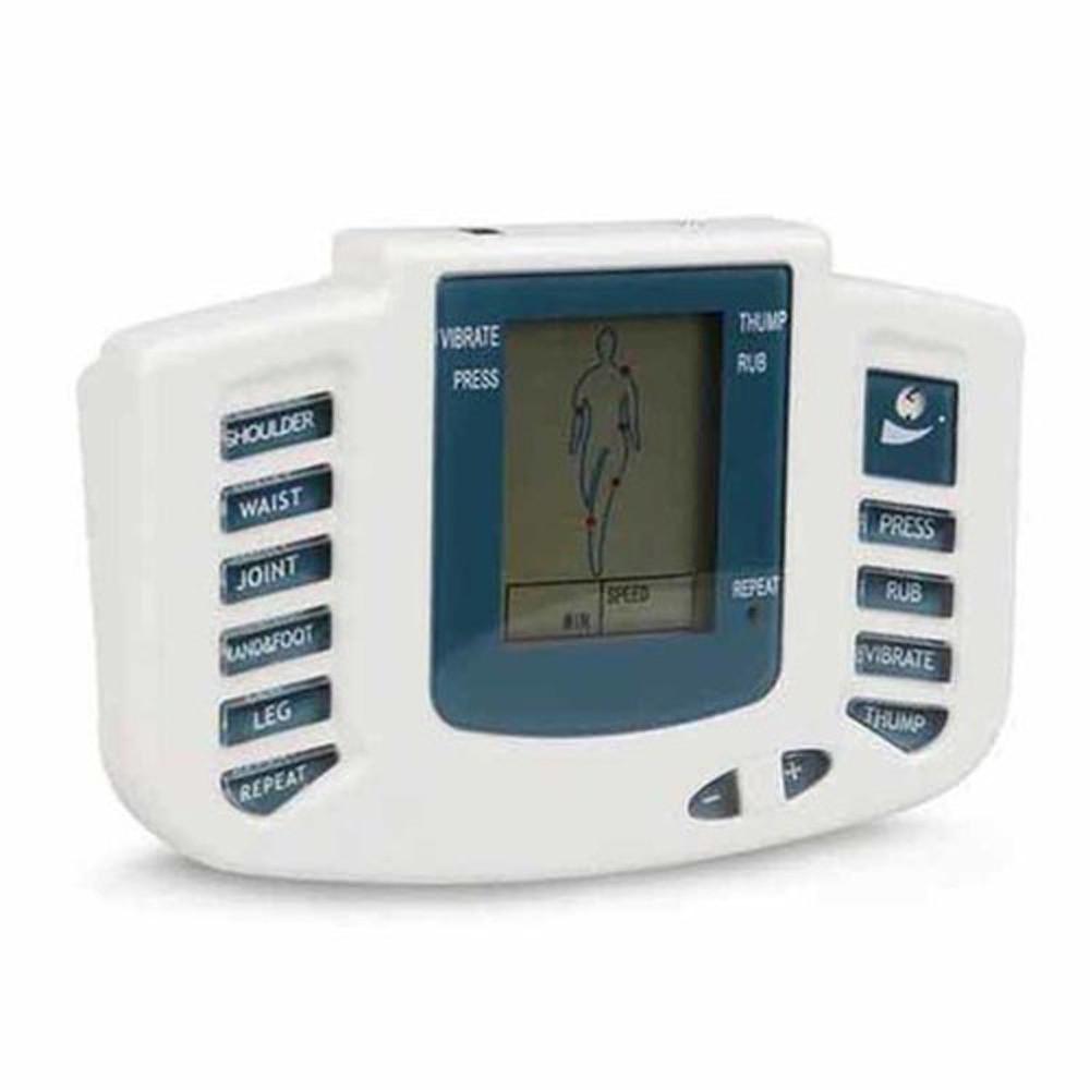 Электрический стимулятор для всего тела, расслабляющий мышцы, терапевтический массажер, импульсный TENS, 16 электродов KTY