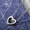 Романтическое Любящее Сердце Кулон Полое Ожерелье Партии Женщин Любителей Ювелирных Подарок