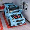 Large 1:18 Mercedes Benz Brabus G800 Ordinary Version Without Spray Alloy SUV Diecast Model Kids Gift Birthday Present For Boys