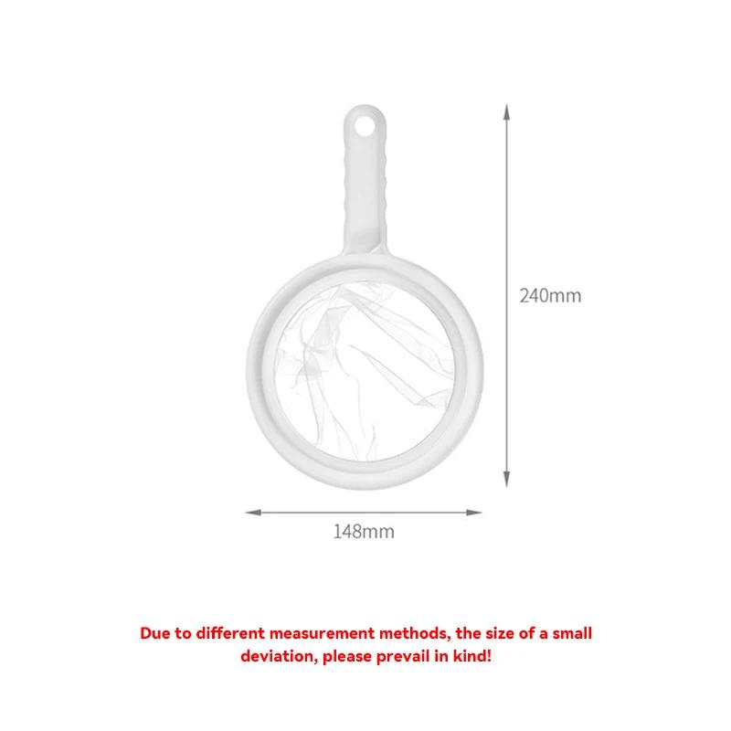 Нейлоновый ультратонкий фильтр сетка сито соевый сок кофе молоко пищевое сито ложка кухонные дуршлаги гаджеты фильтр 400 ячеек
