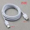 300 см USB 2.0 Папа-Мама Удлинительный кабель для зарядки USB-светильников, вентиляторов и камер