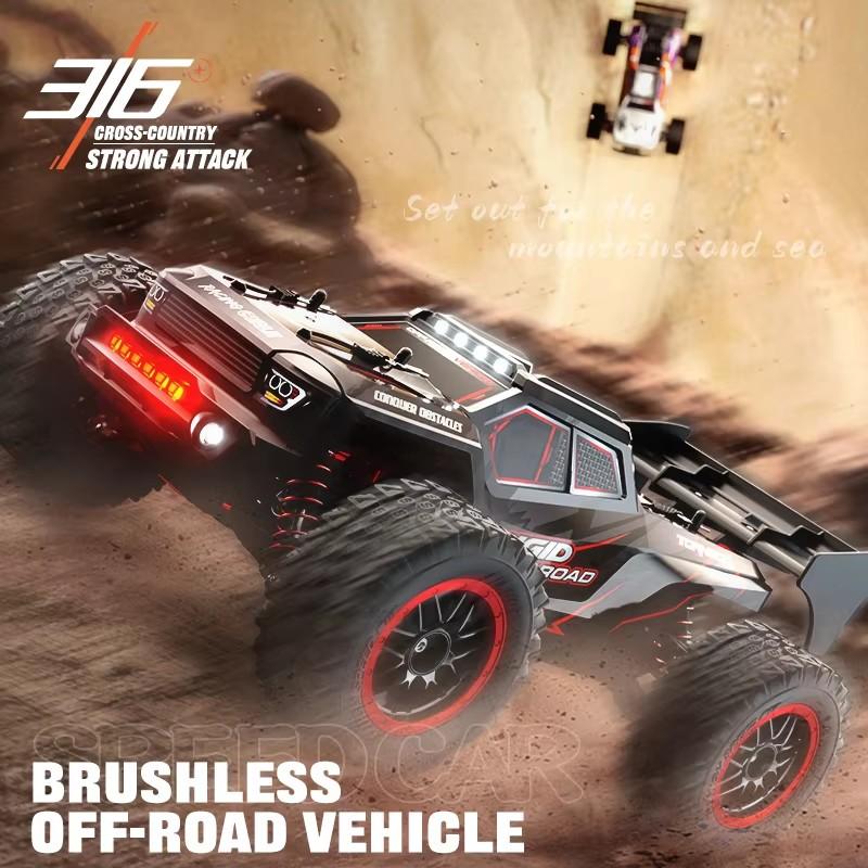 ZLL SG316 MAX 4WD Радиоуправляемая машина Бесколлекторный двигатель 80 км/ч Профессиональные гонки 2.4G Высокоскоростные Внедорожные Дрифт-машины Машины на дистанционном управлении Игрушки