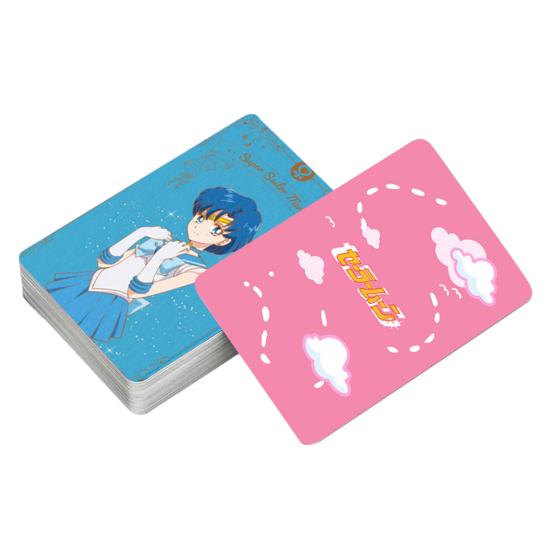 30 шт./компл. карты «Красота Сейлор Ломо» Япония аниме девушка рисунок сообщение фотокарта двусторонняя печатная игровая карта для мальчиков и девочек игрушки фанаты подарок