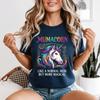 Mothers Day Mumacorn Unicorn Face Unisexs T Shirt For New Mums Apparel