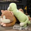 Cute Cat Pillow Doll Girl Sleeping On The Bed Rag Doll Bear Doll Large Plush Toy