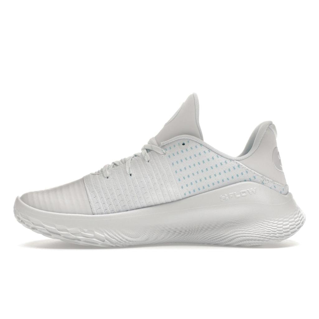 Under Armour Кроссовки унисекс Curry 4 Low FloTro April Showers Белый Синий 3026620-100