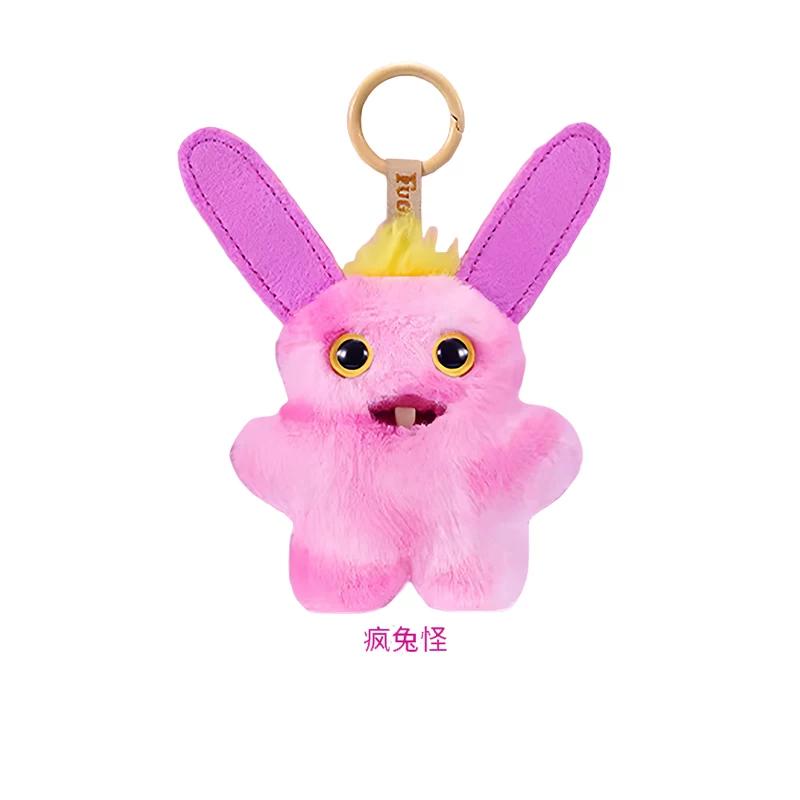 Плюшевая игрушка Fuggler Серия Baby Pinkles Настоящая Мягкая Брелок Игрушка Милый Коллекционный Забавный Уродливый Монстр Подвеска Шарм для Сумки Подарок