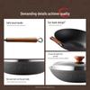 COOKER KING 30cm Lightweight Cast Iron Wok