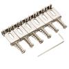 Musiclily Pro Vintage Tremolo Bridge for ST Strat Electric Nickel of 10.5mm Saddles, Steel, Guitars, (Set 6)