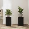 2 Pieces of Indoor Display Shelf, Plant Pot Shelf, Courtyard Living Room Balcony Garden Storage Shelf, 20x20x30 Cm