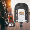2Pcs Bike Pedal Universal Lightweight Left Right Mountain Road Folding Bicycle Flat Pedal Platform Bike Replacement Accessories