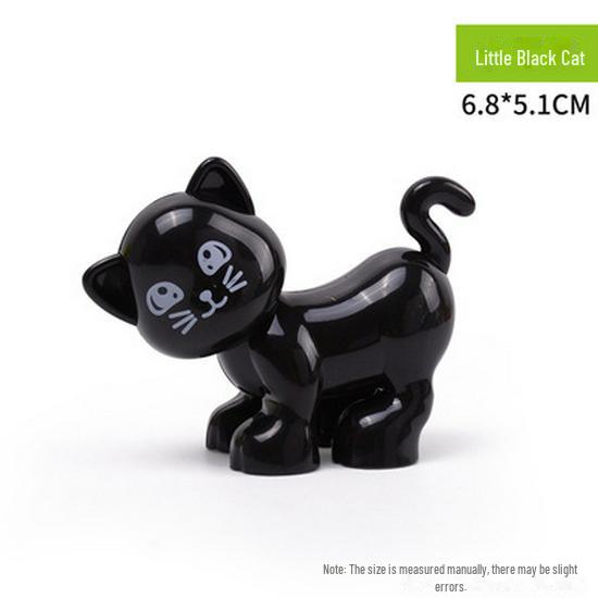 Аксессуары для животных из крупных частиц: Совместимые конструкторы Lego для детей от 3 лет и старше — детали для моделирования прерий, океана и джунглей