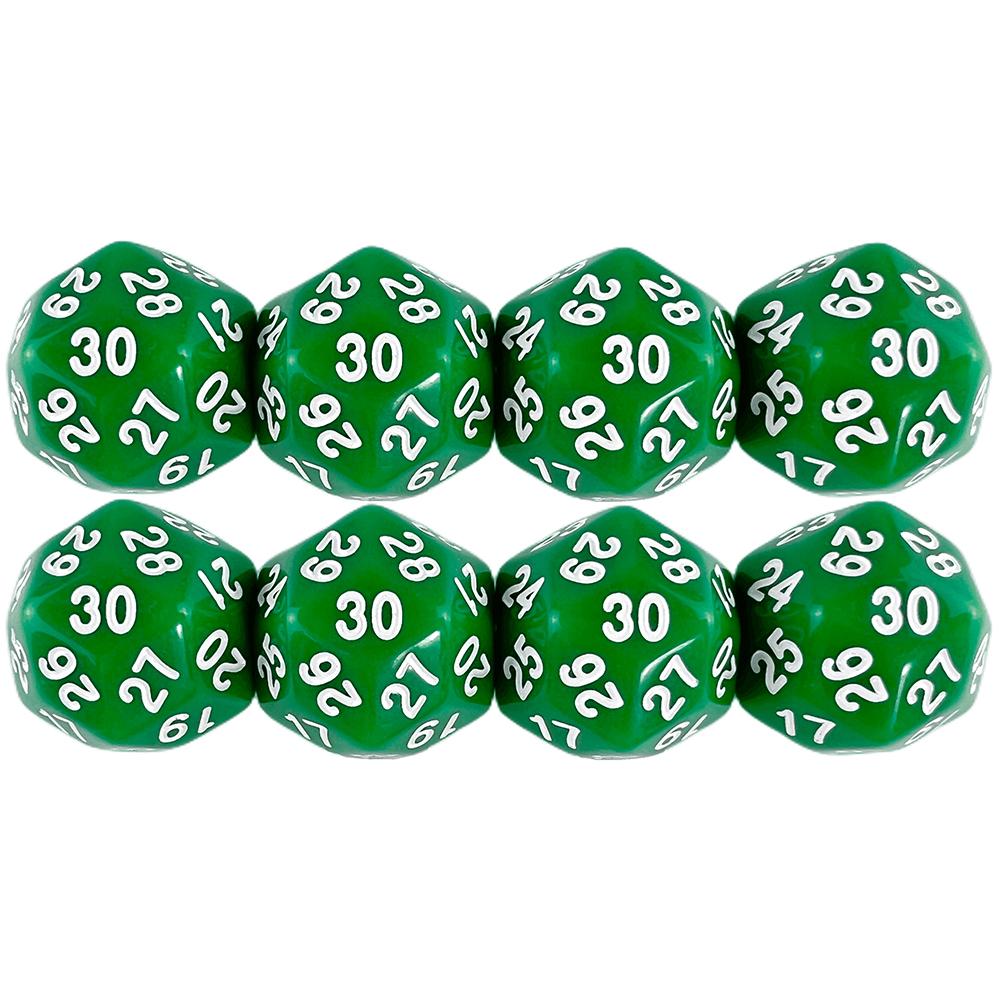 D30 Dice 1pc Polyhedral Dice for DND Game Club Party Family Board Game Props