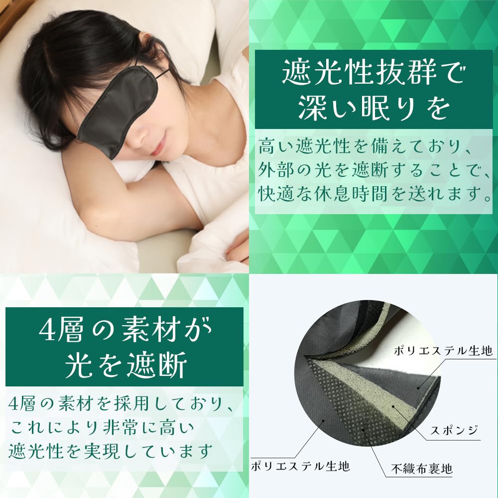 Ideamall Глаз Глаз Набор Света Нет Для Бизнеса Унисекс Маски, Чехлы, 50, Блокирующий, Дышащий, Легкий, Давление, Стираемый, Путешествия, Поездки, (насыпной