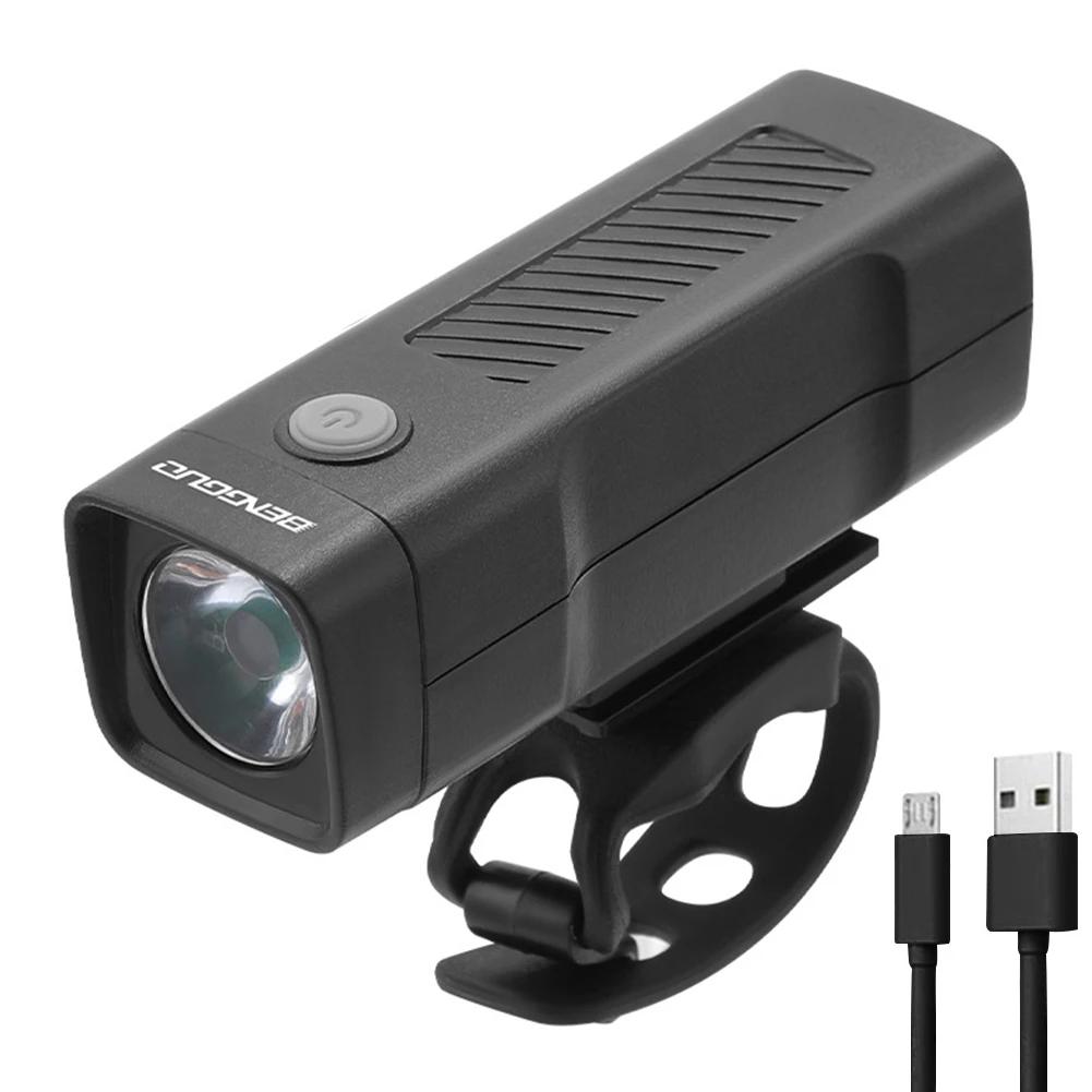 Яркий велосипедный фонарь T6 LED передний USB перезаряжаемый MTB горный велосипед лампа 100Лм велосипедная фара фонарик велоспорт самокат
