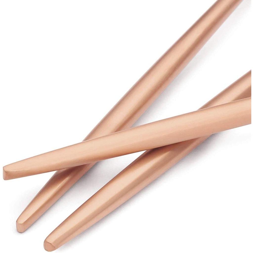 Набор столовых приборов из нержавеющей стали с зеркальной полировкой, покрытый розовым золотом, медный набор столового серебра, набор столовых приборов цвета розового золота