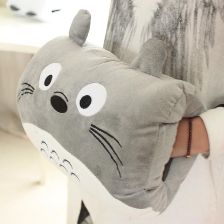 Kids Cute Gift Winter Cartoon Plush Toys Hand Warmer Cartoon Animals Soft Pillow Hand Hold Warm Cushion Gift. Non Electrical