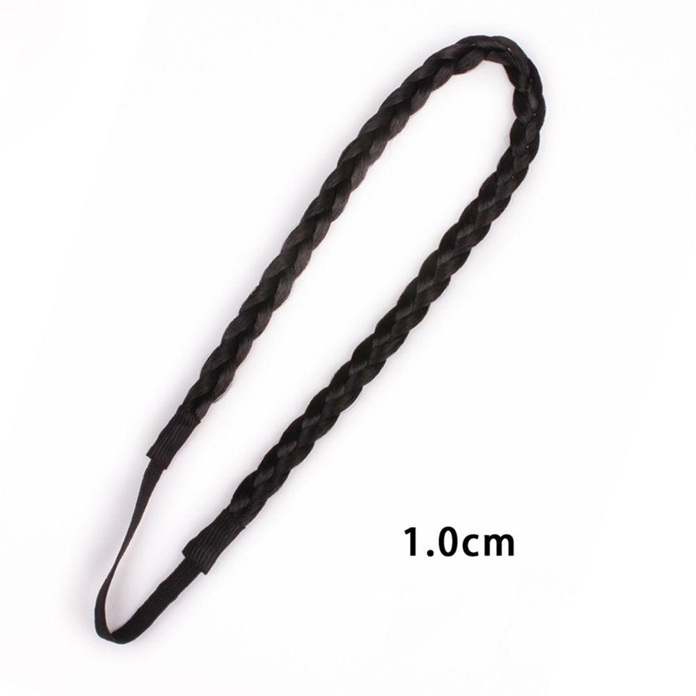 Elastic Hair Accessories Headwear Twisted Wig Headband Synthetic Wig Hair Bands Braided Headband