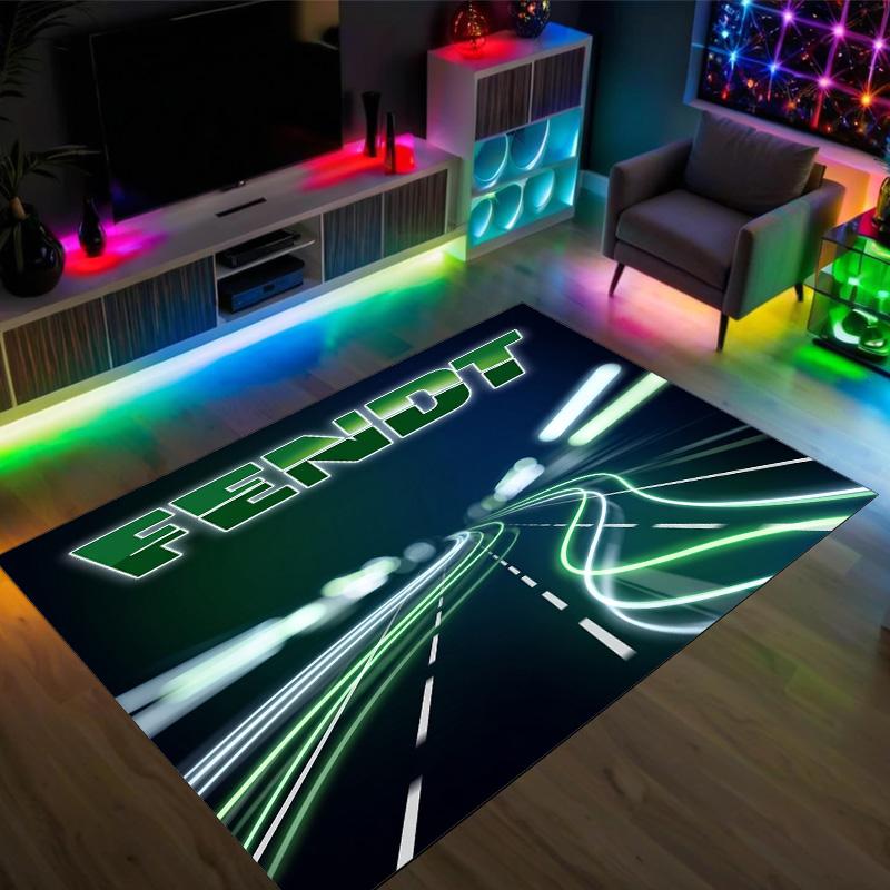 Ковер Fendt Design Crystal Velvet Уютный Не?Нескользящий ковер с принтом для спальни, гостиной, прихожей