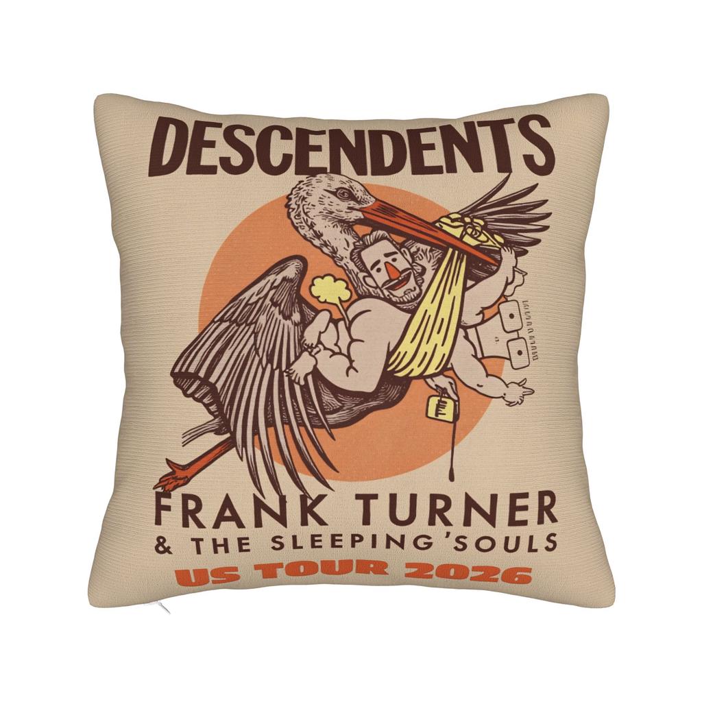Descendents Milo Goes To College Pillow Case Square Pillow Cover For Living Room Sofa Funny Pillowcases