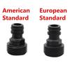 3/4" Male Thread Quick Connector European/American Standard Hose Interface Connector Faucet Car Wash Water Gun Pipe Fitting 5pcs