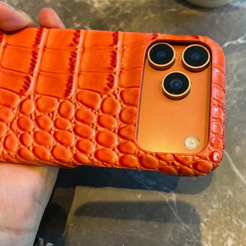 Ретро Яркий Глянцевый Чехол из Кожи Крокодила Для iPhone 17 Air 16 15 14 13 Plus Pro Max 11 Бизнес Ударопрочный Бронированный Чехол